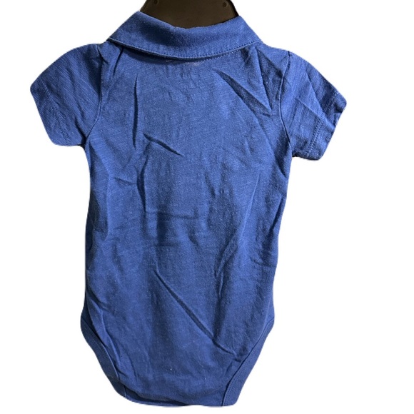 (3️⃣) Carter's Collard Onesies w ⚓️ on Pocket, 6M - Picture 8 of 14